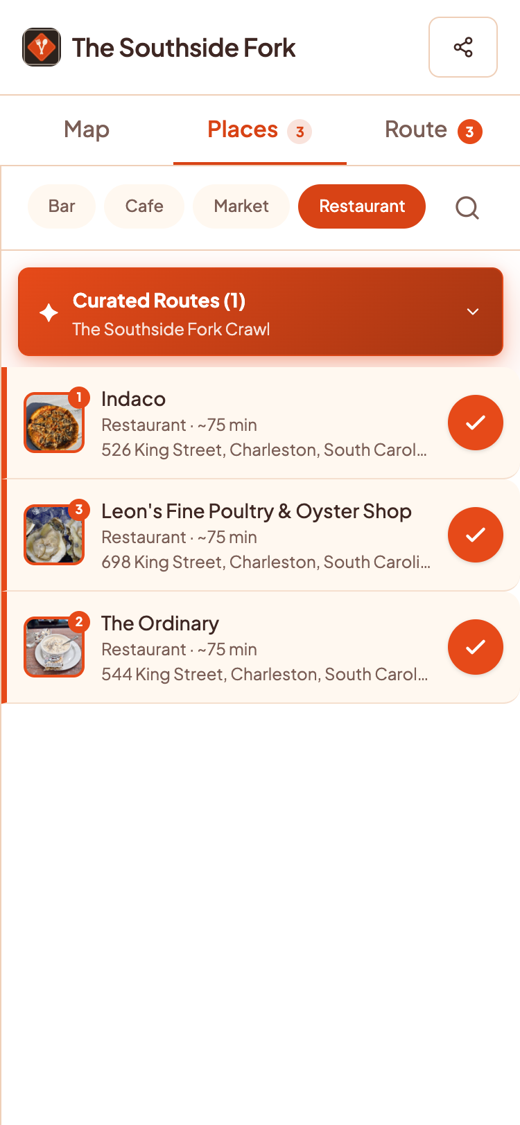 Southside Fork filtered by cuisine